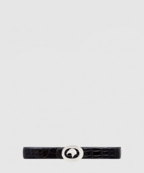 스테파노 리치 디아망테 크로커 벨트 N381CM-C388P